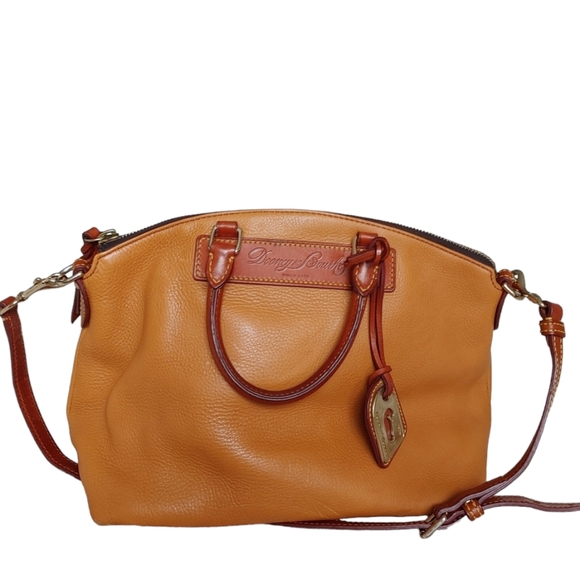 Dooney & Bourke Dillen Leather Satchel Crossbody Bag - Picture 16 of 16